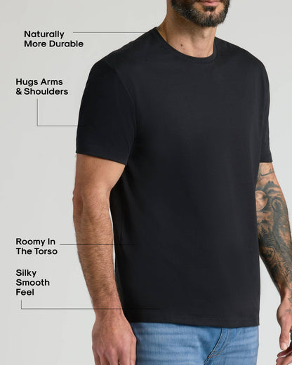 Pima Cotton Blend Crew 7-Pack