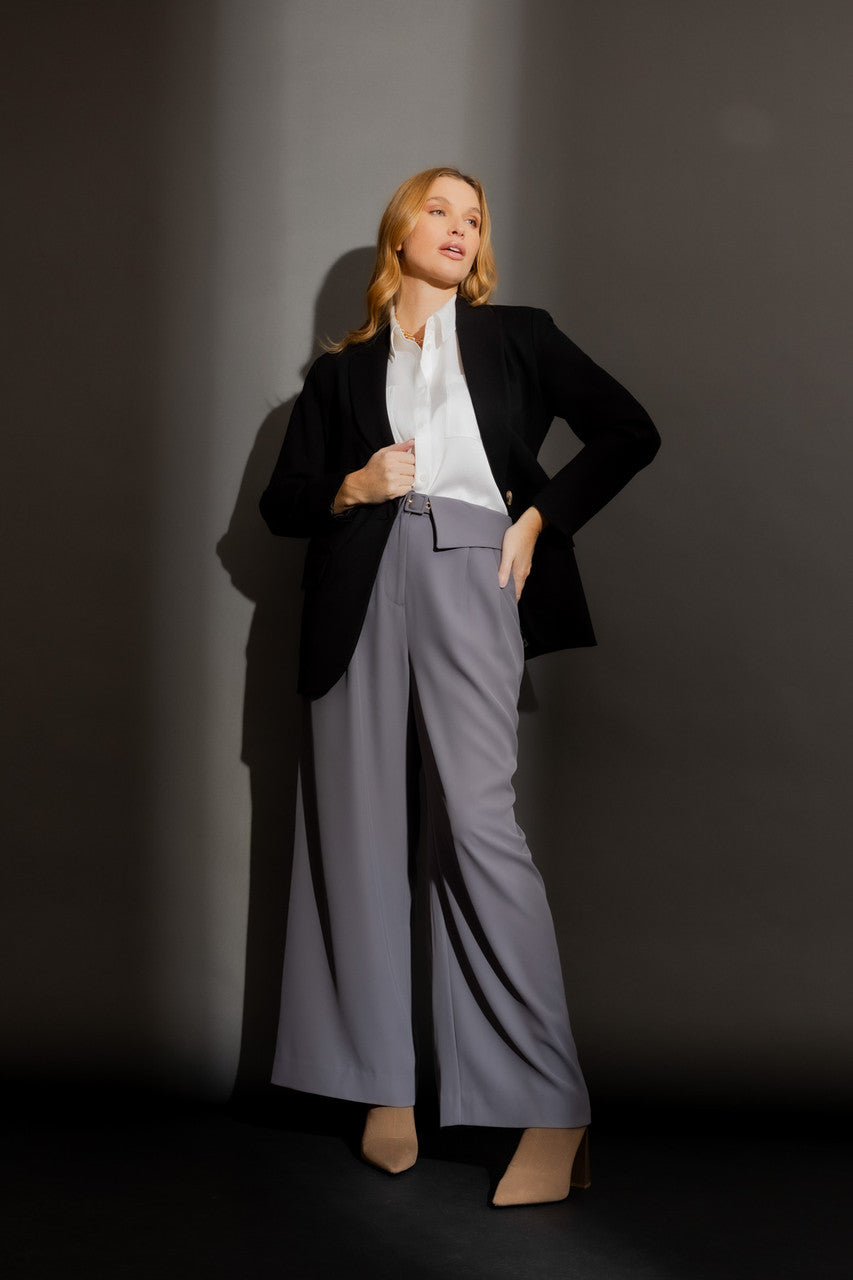 Black Ponte Oversized Blazer