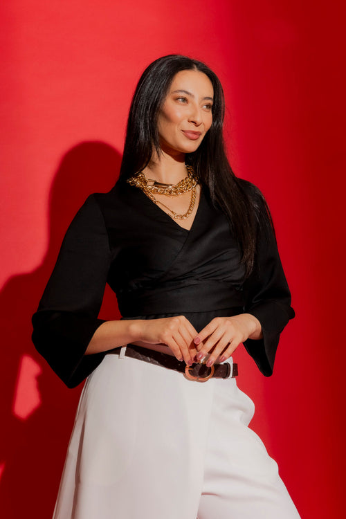 Black Tie Front Bolero
