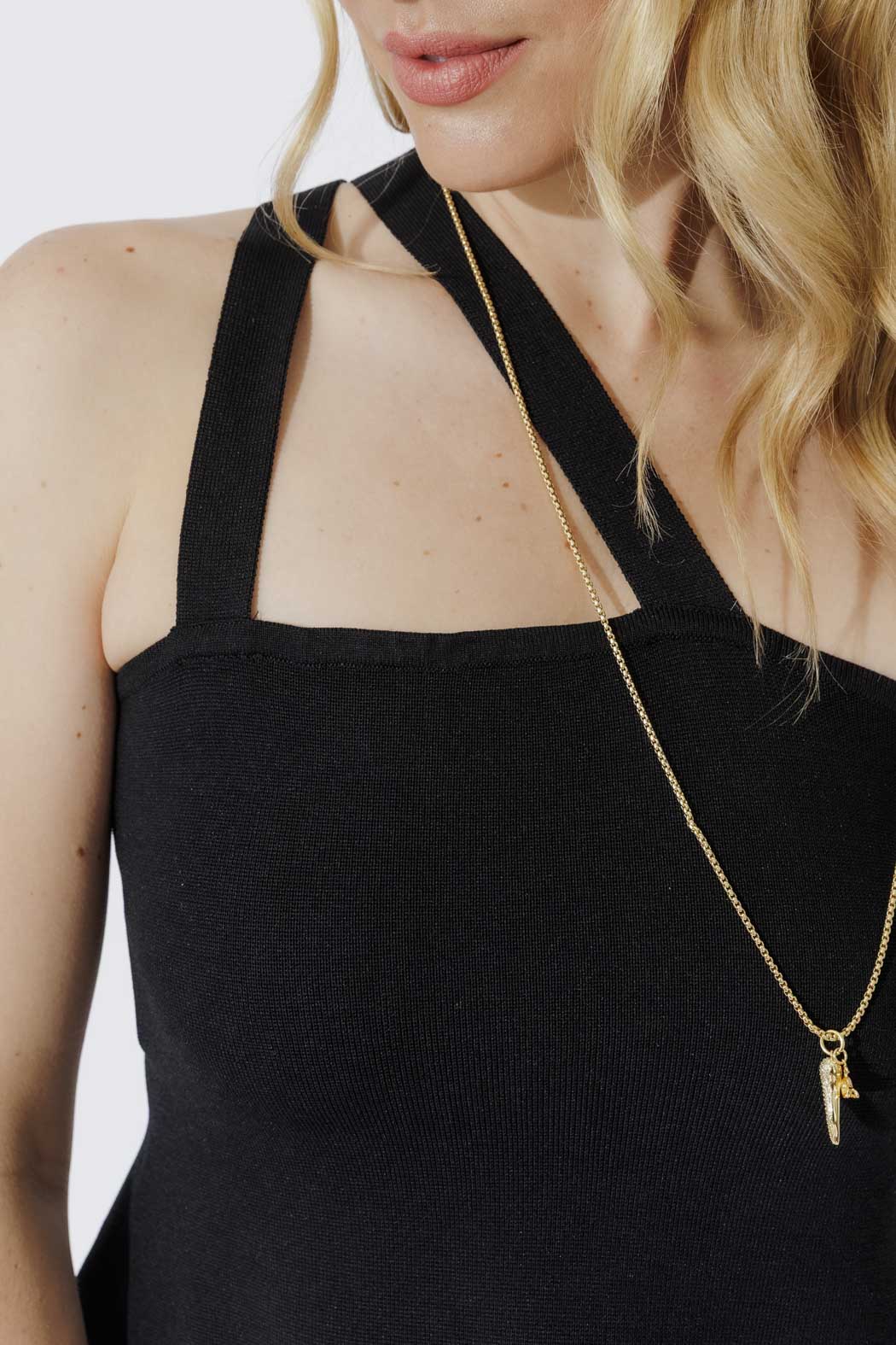 Black Knit Astra Top