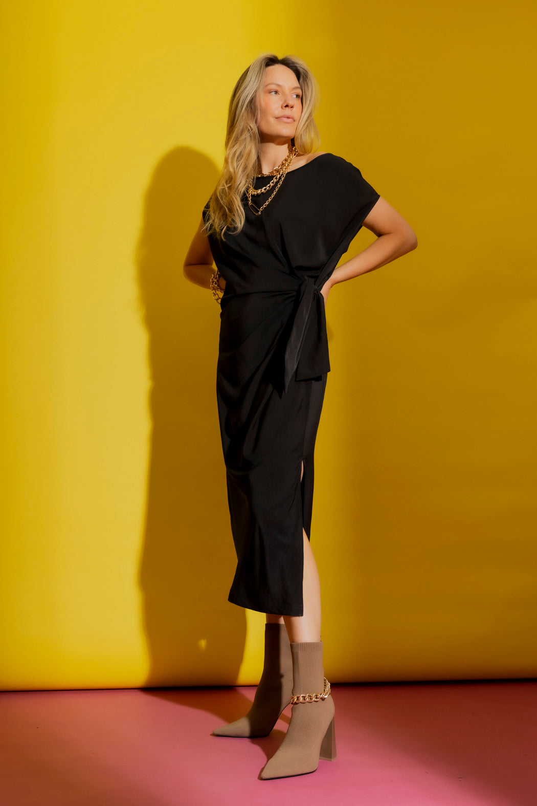 Black Harlow Dress