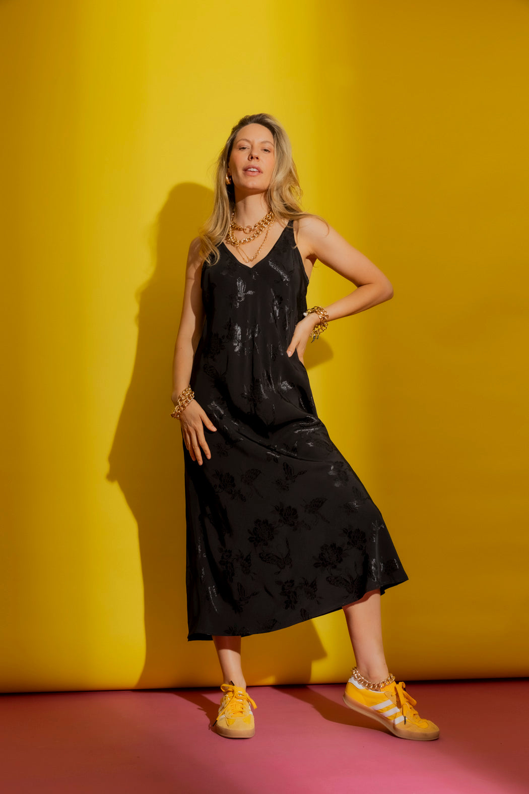 Black Bias Dress