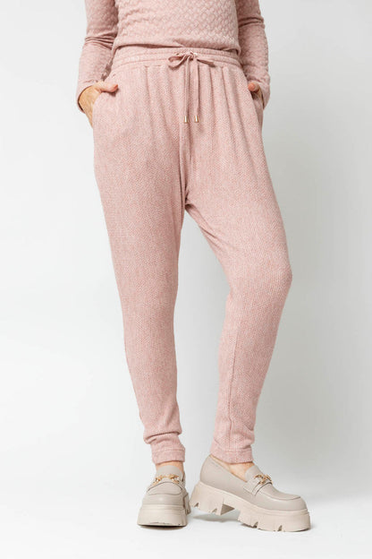 Cable Lounge Pant In Pink