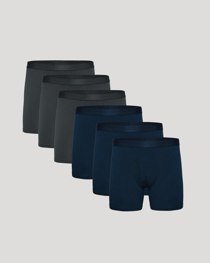 Boxer Briefs W/ Fly 6-Pack 2025