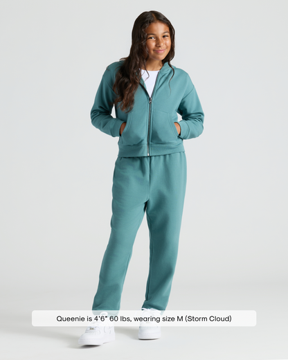 Girls Stormcloud Relaxed Joggers