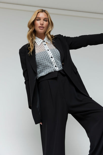 Black Euro Blazer