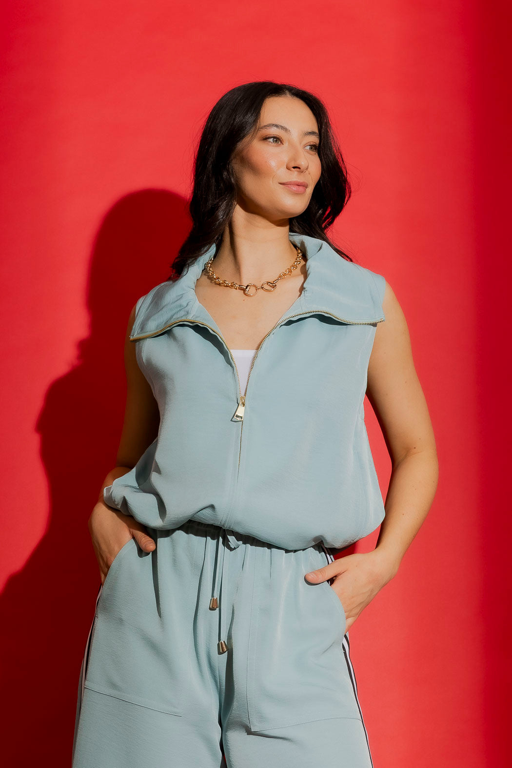 Blue Sport Vest