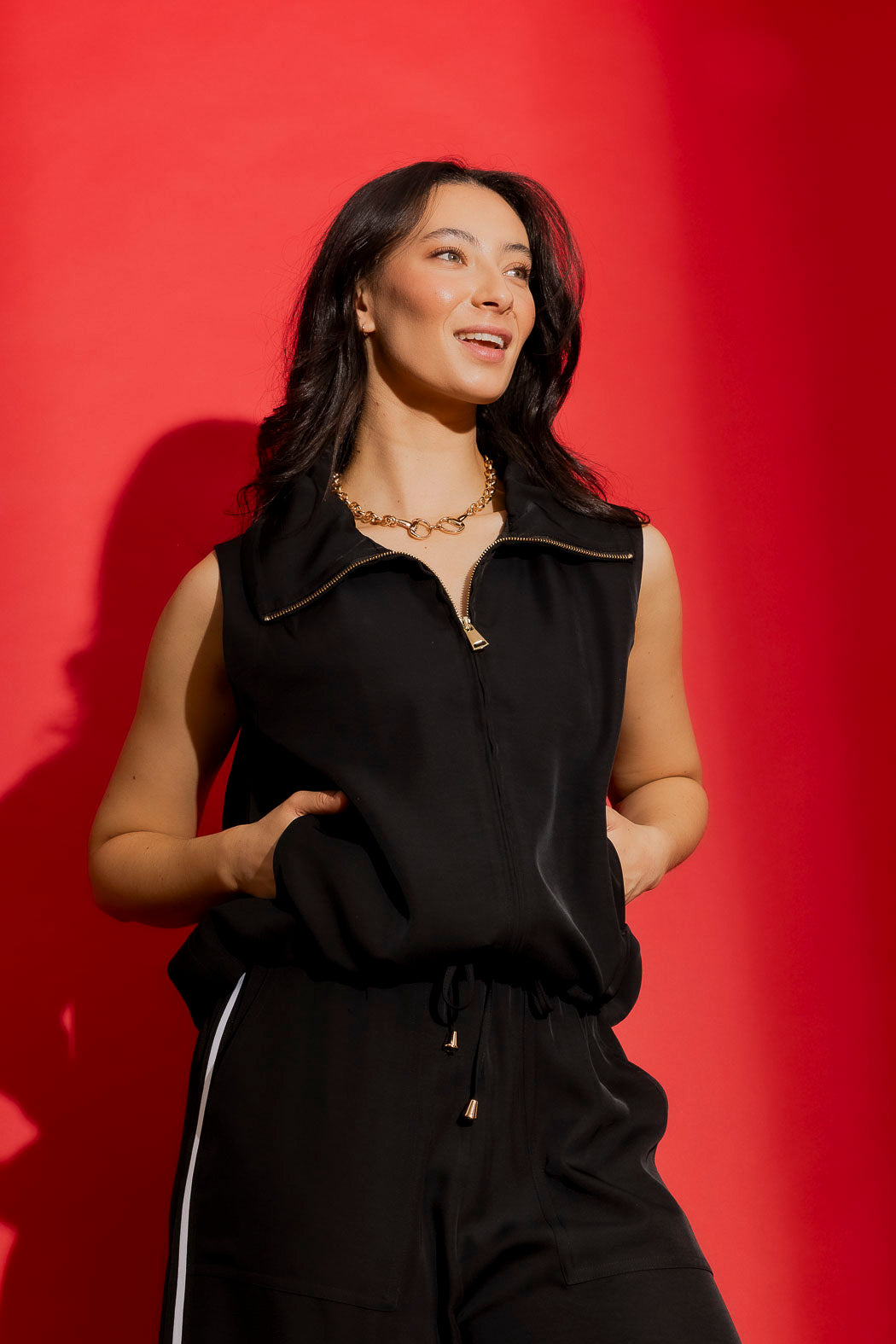 Black Sport Vest