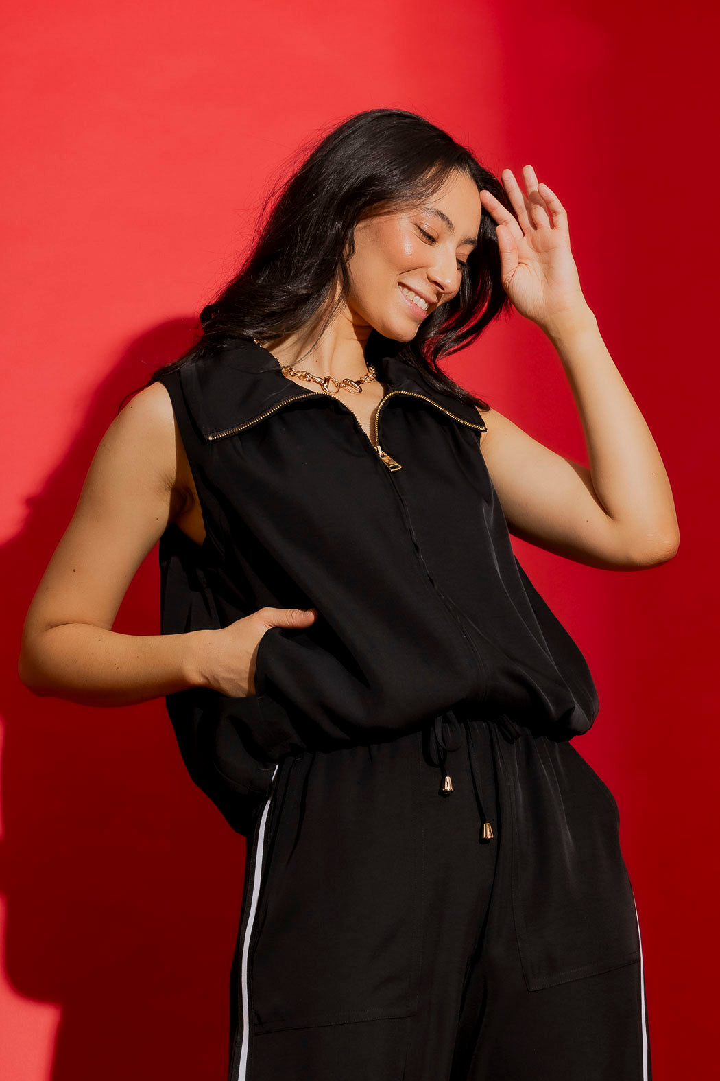 Black Sport Vest