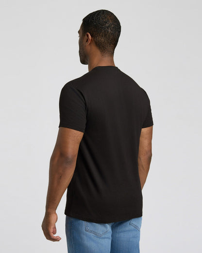 All Black Short Classic Crew Neck 6-Pack