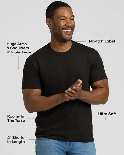 The Staple Short Classic Crew Neck 6-Pack