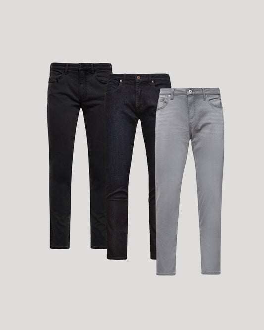 Slim Comfort Stretch Jeans 3-Pack