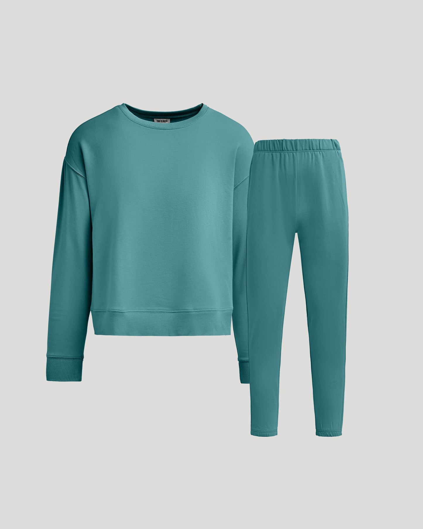 Womens Stormcloud Slouch Pullover Crew & Relaxed Jogger 2-Pack