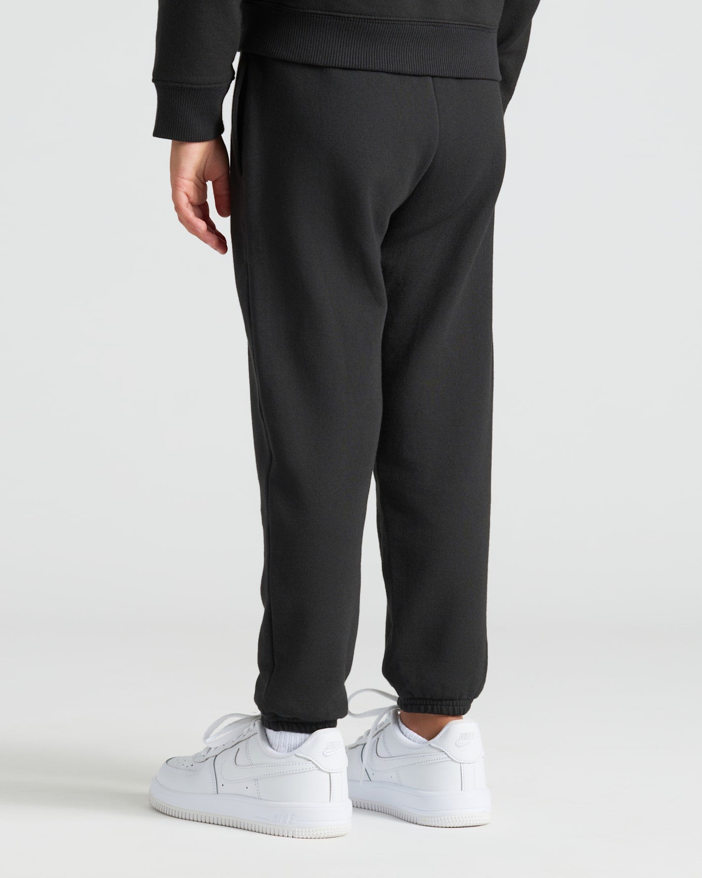 Girls Black & Stormcloud Relaxed Joggers 2-Pack