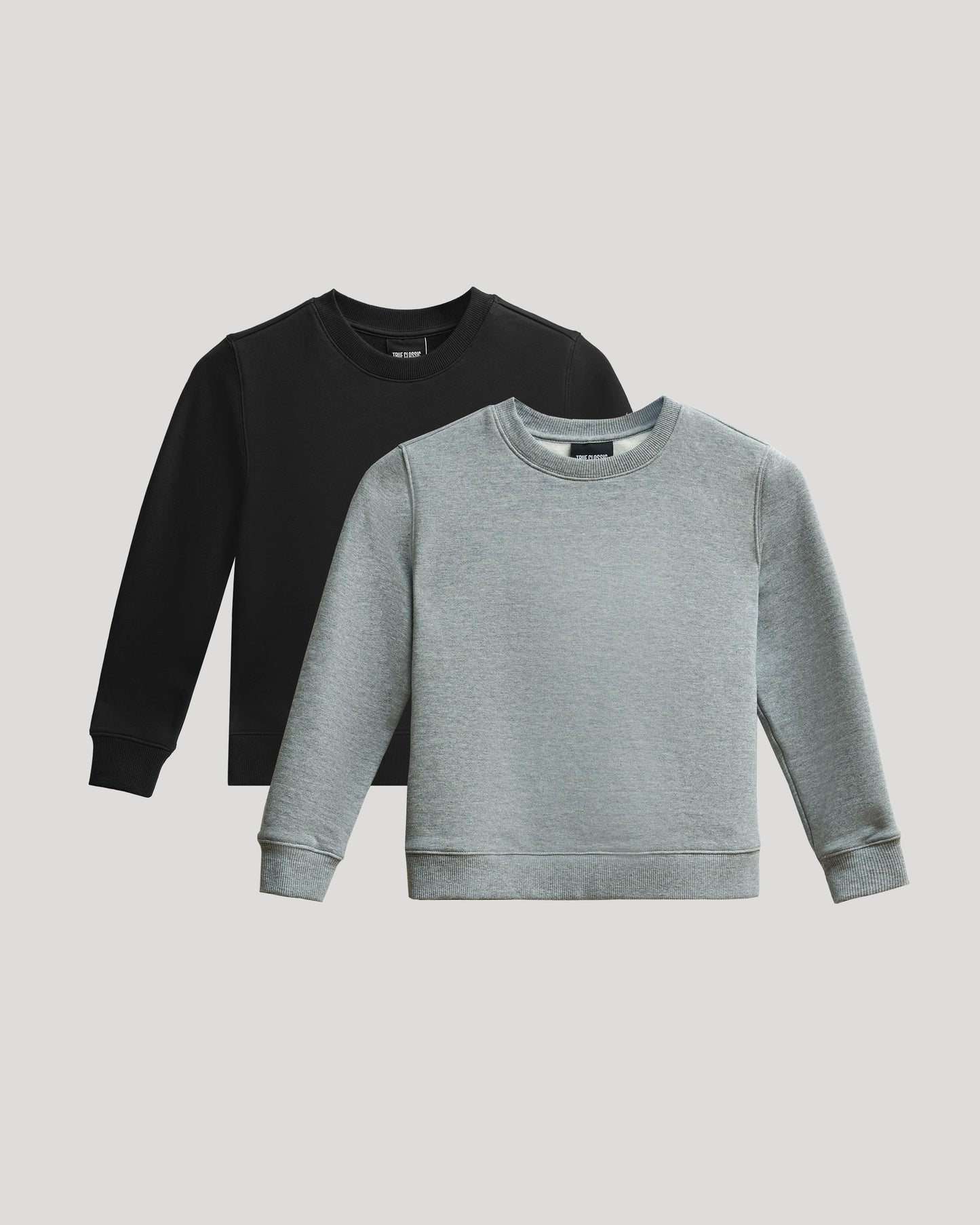 Boys' Fleece Crew Neck 2-Pack