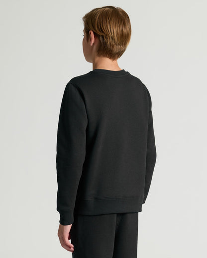 Boys' Black Fleece Crew Neck