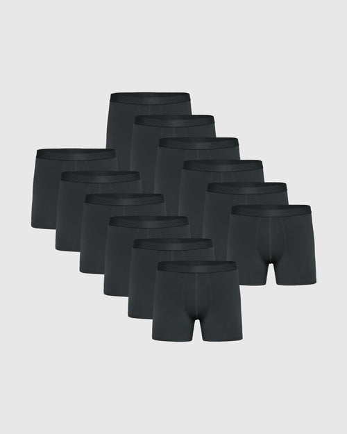Carbon Boxer Trunks 12-Pack