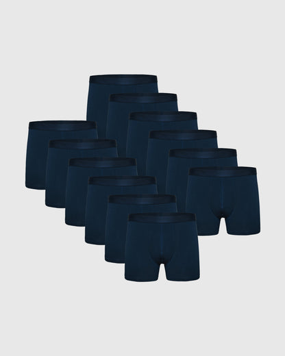 Navy Boxer Trunks 12-Pack