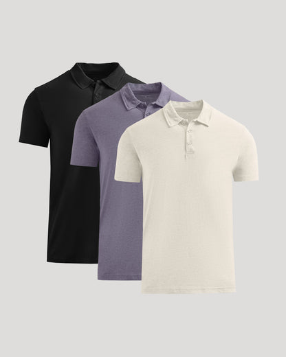 Seasonal Classic Polo 3-Pack