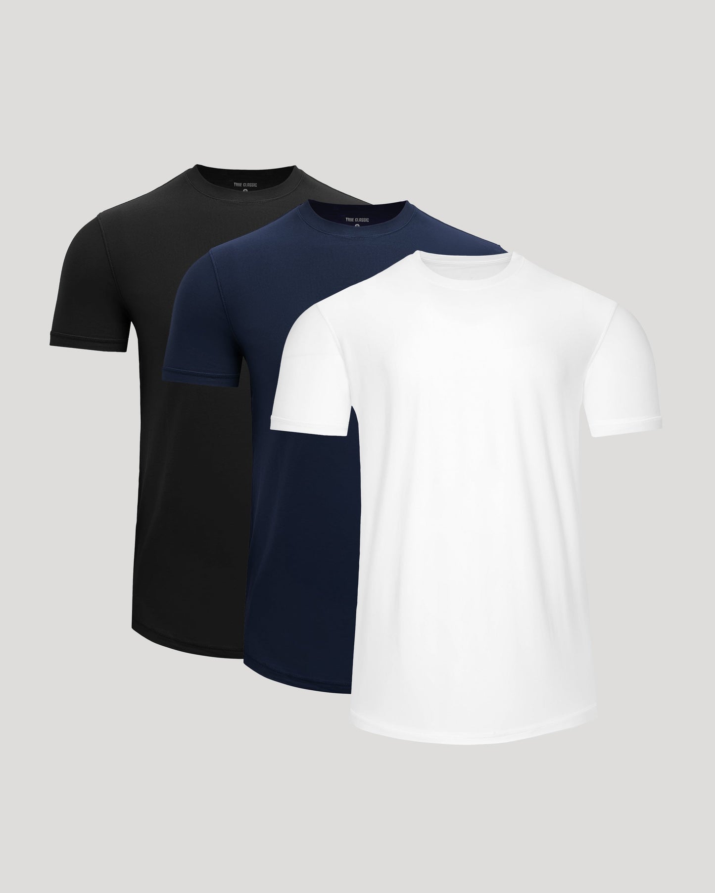 Active Curved Hem Crew 3-Pack