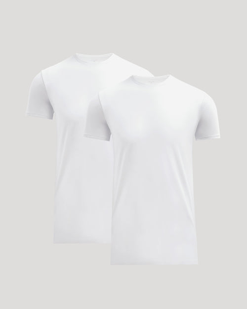 Tall Pima Cotton Blend Crew 2-Pack
