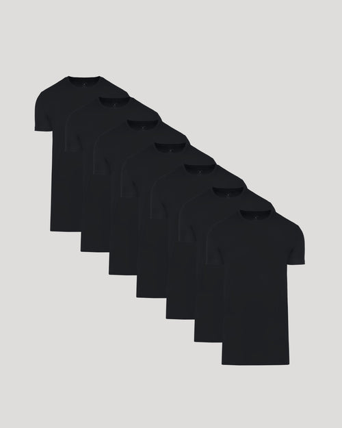Tall Pima Cotton Blend Crew 7-Pack