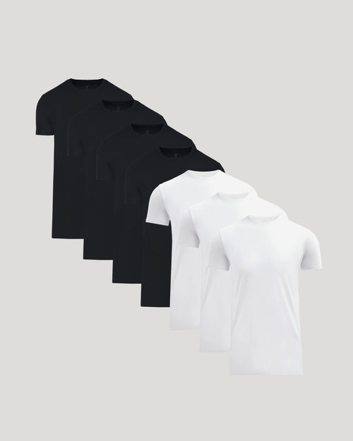 Tall Pima Cotton Blend Crew 7-Pack