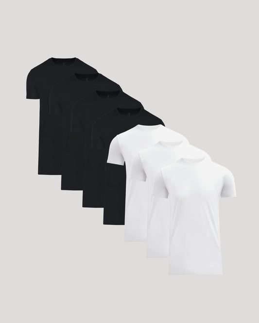 Tall Pima Cotton Blend Crew 7-Pack