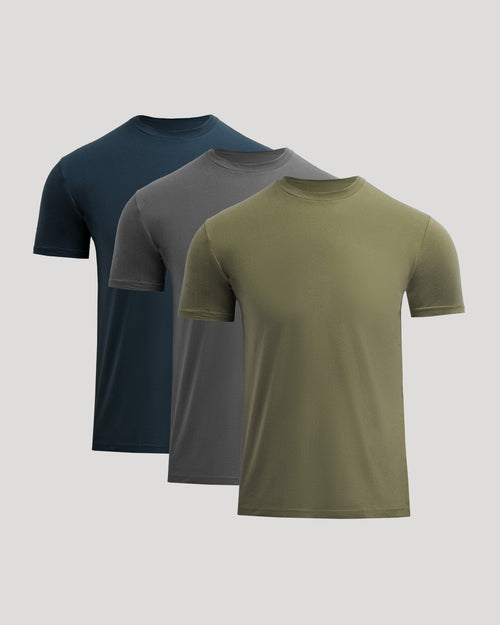 Short Classic Crew Neck 3-Pack
