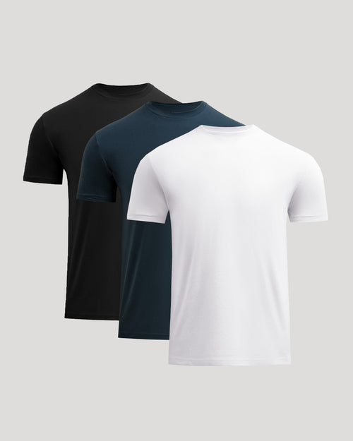 Short Classic Crew Neck 3-Pack