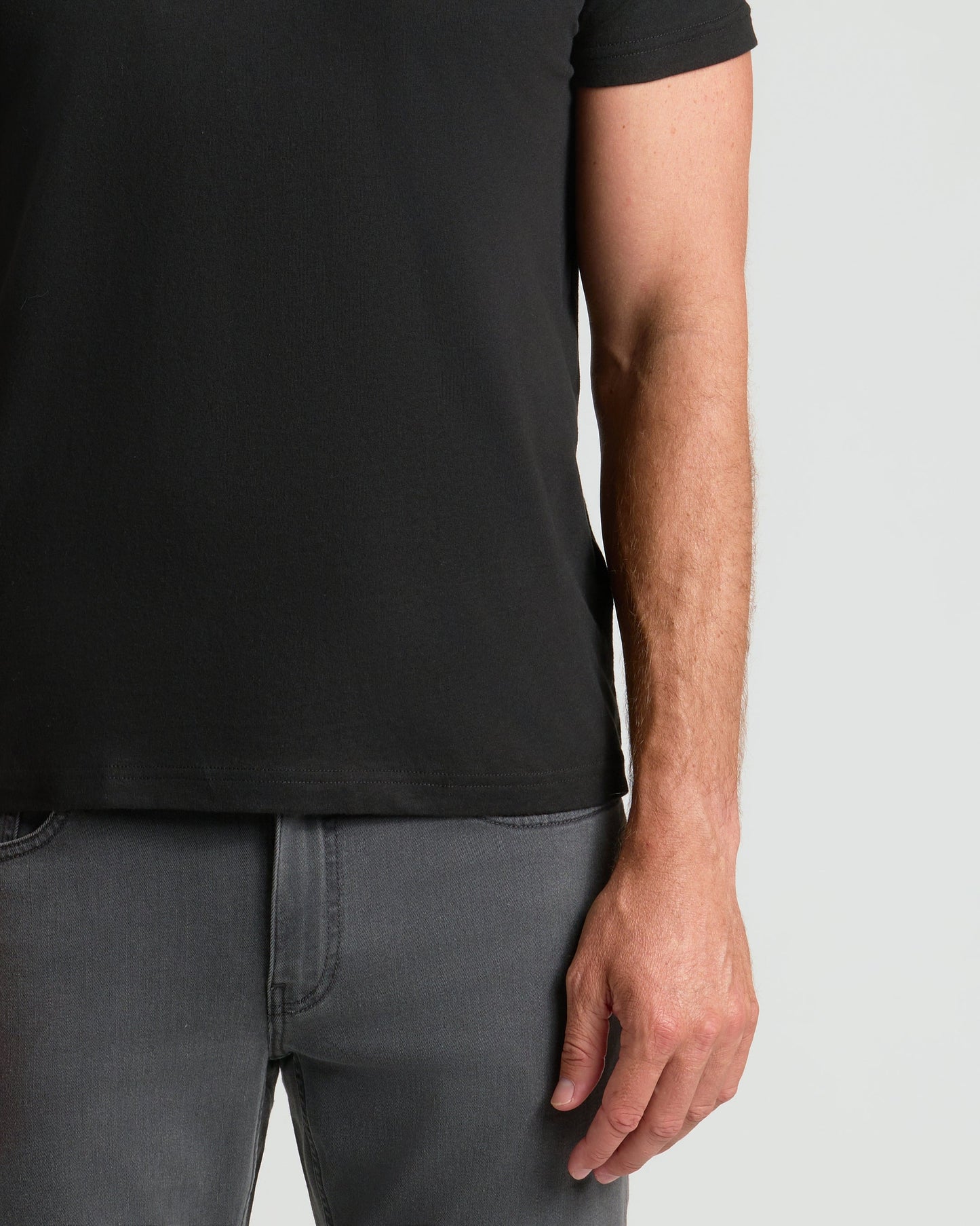 Black Classic Crew Neck 6-Pack