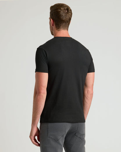 Black & White Classic Crew Neck 6-Pack