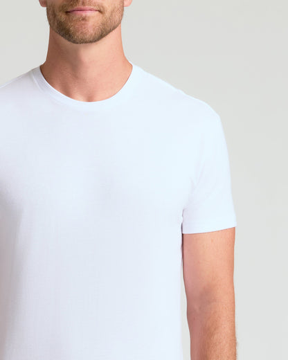 White Classic Crew Neck 3-Pack
