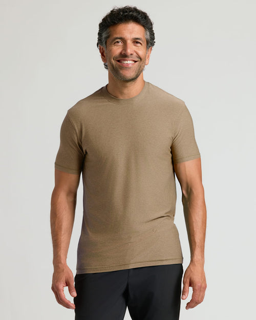 Driftwood Active Crew Neck Tee
