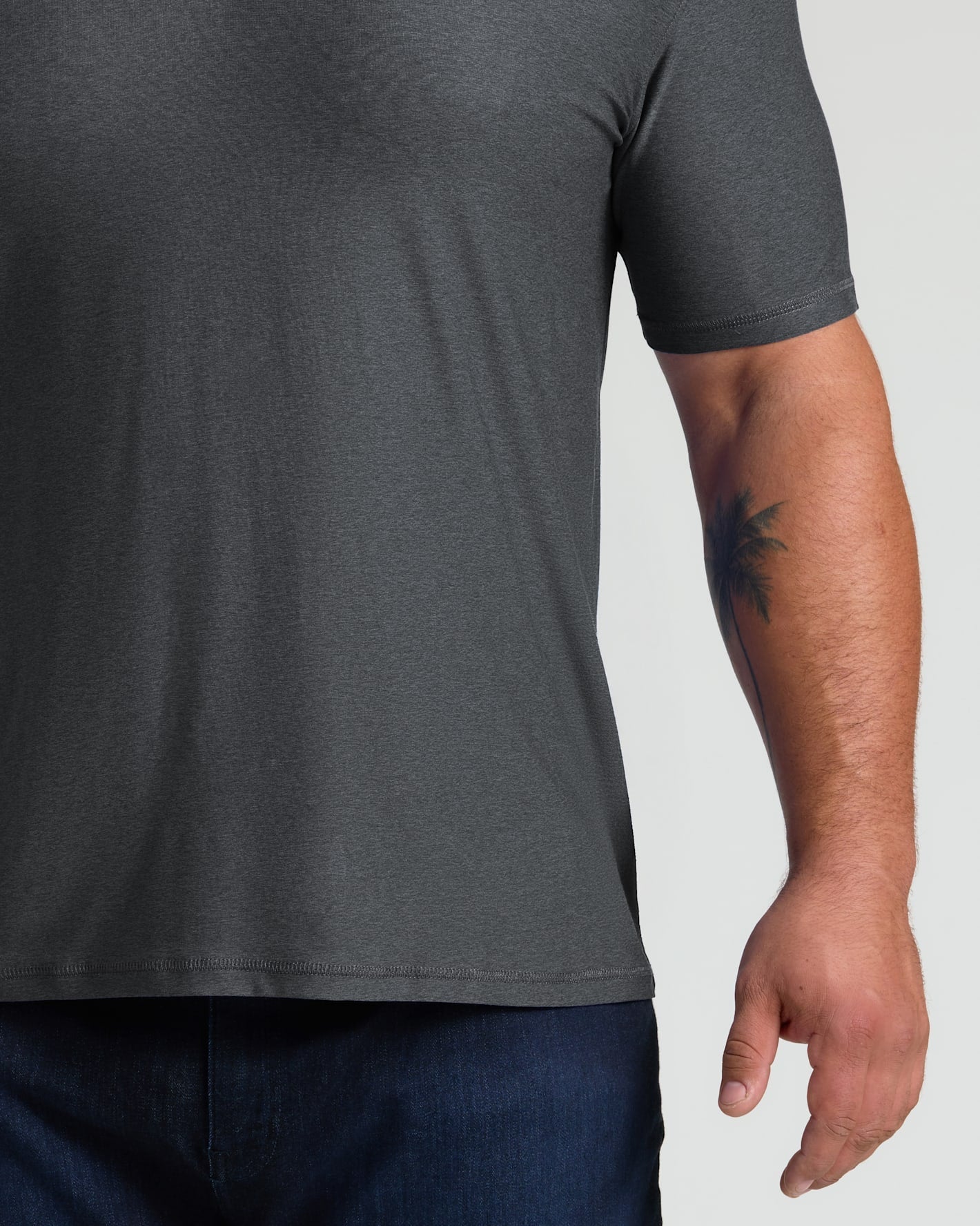 Charcoal Heather Gray Active Polo 2.0
