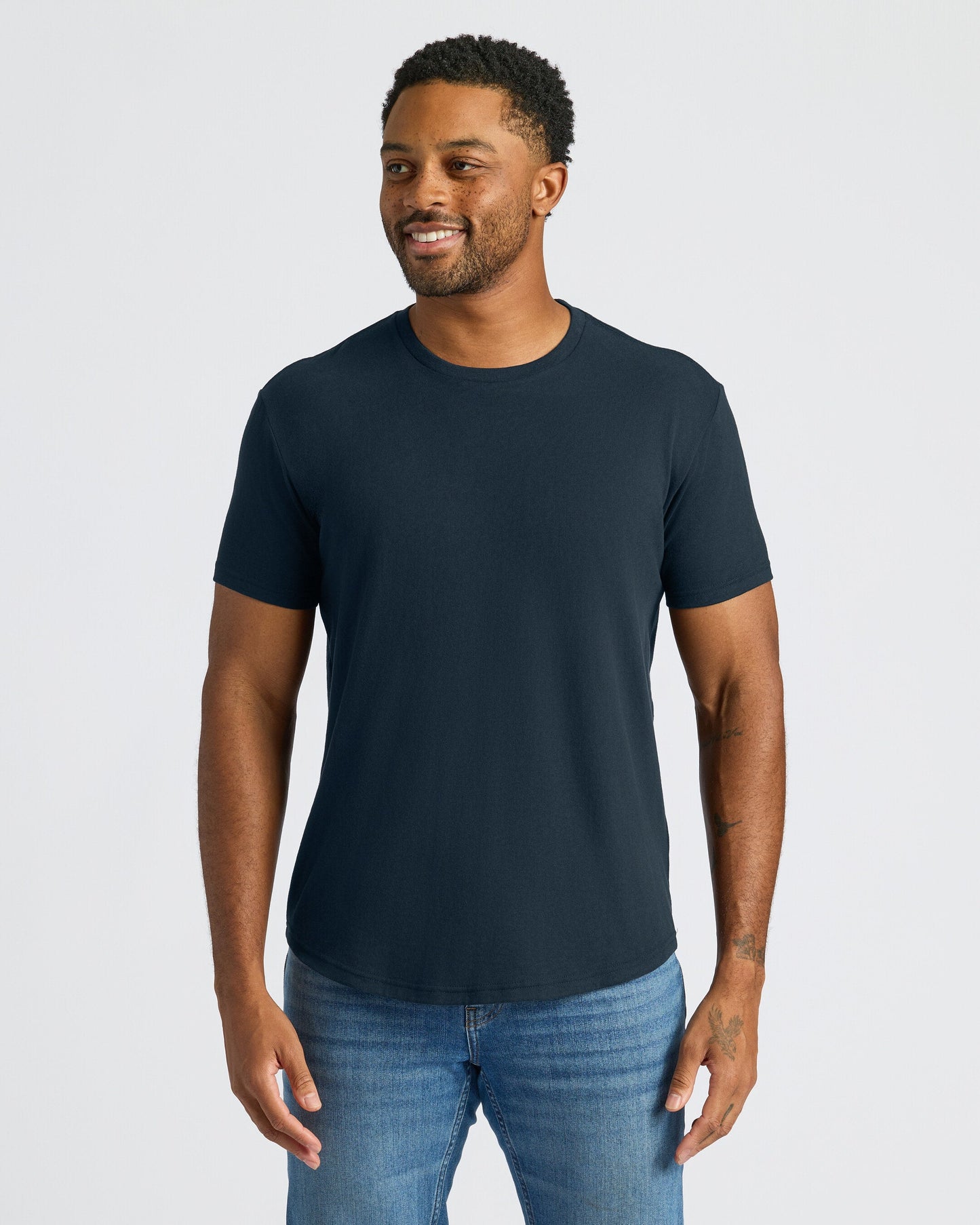 The Staple Curved Hem Classic Crew Neck 6-Pack
