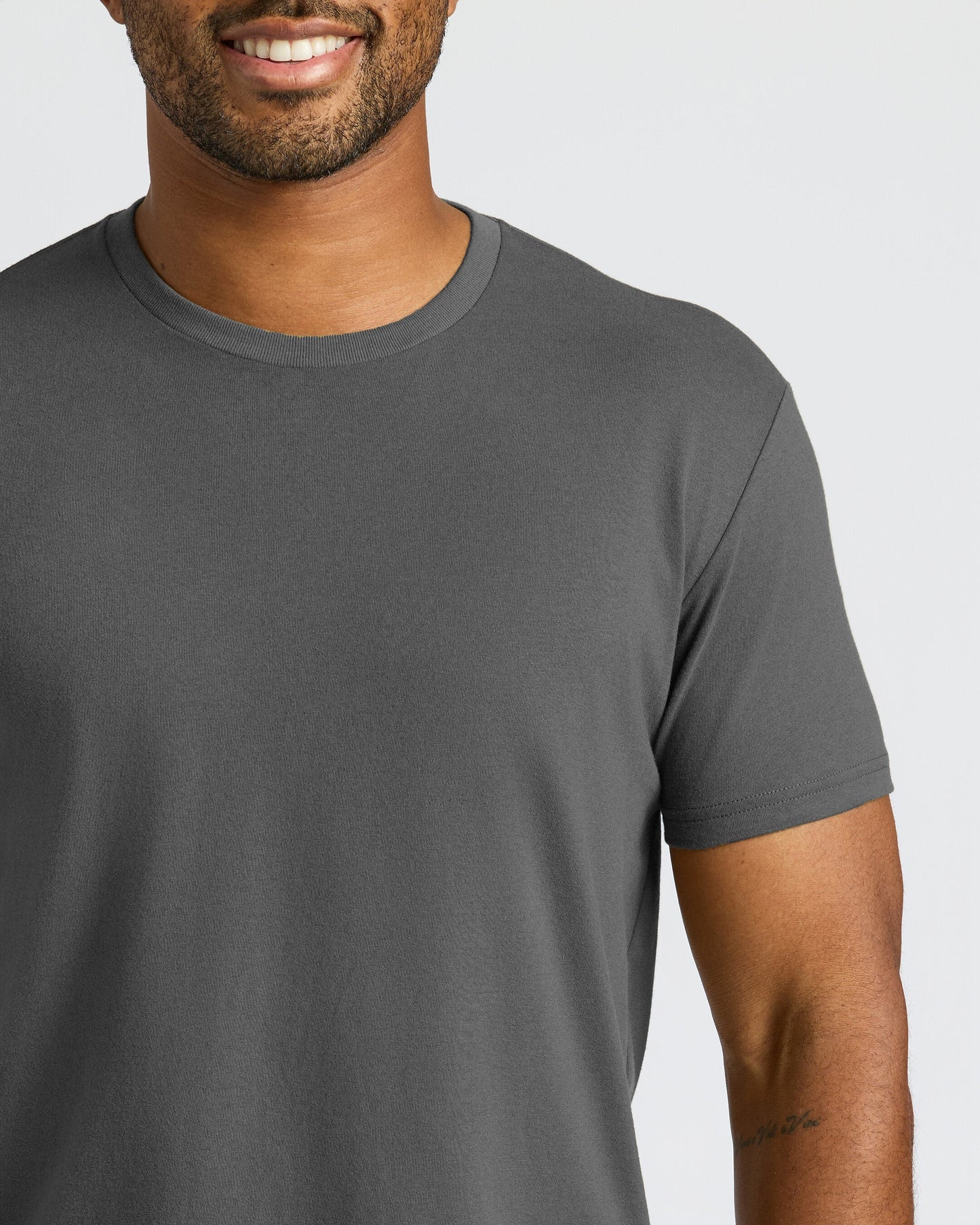 Classic Curved Hem Crew Neck 3-Pack