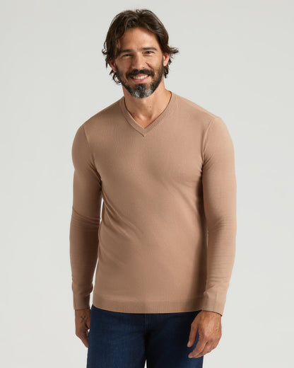Dressy V-Neck Sweater 3-Pack