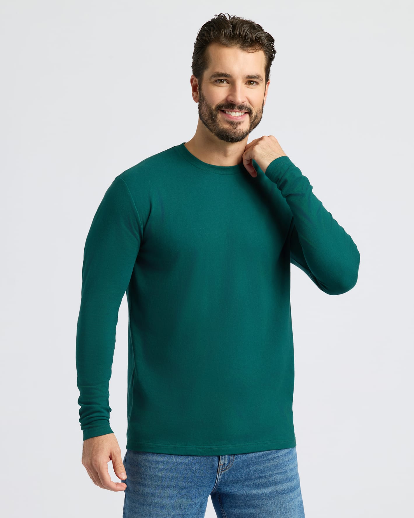Classic Long Sleeve Crew Neck 3-Pack