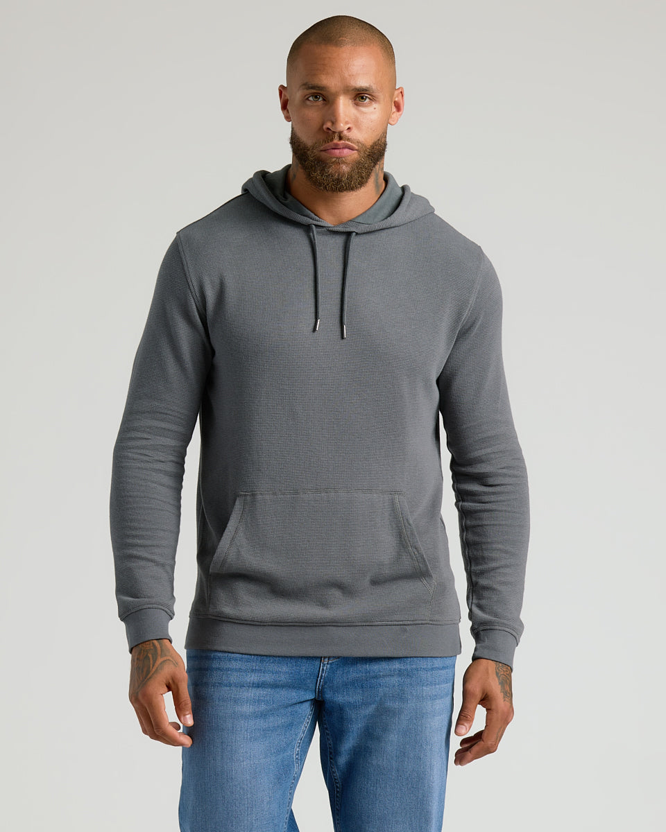 Carbon Waffle Hoodie