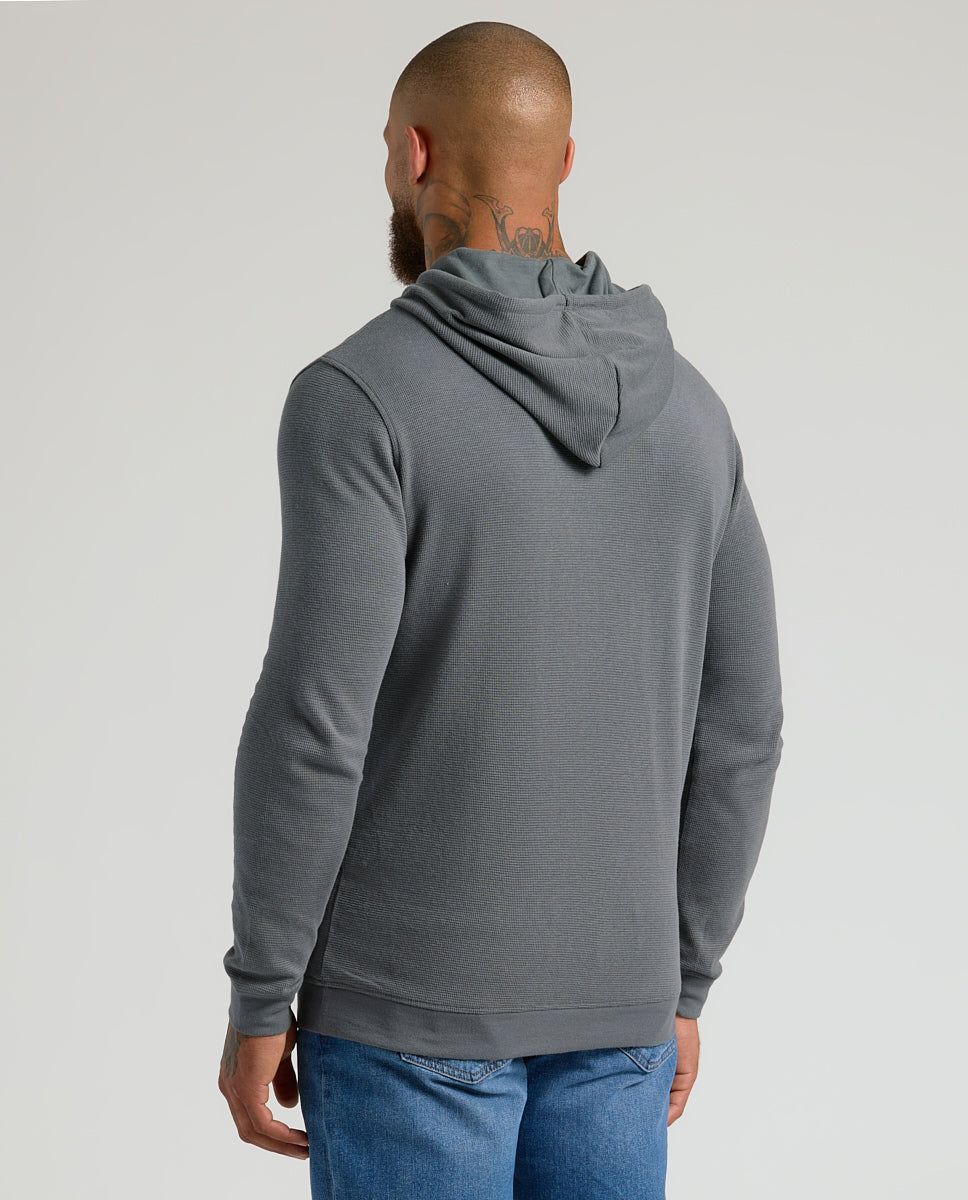 Carbon Waffle Hoodie