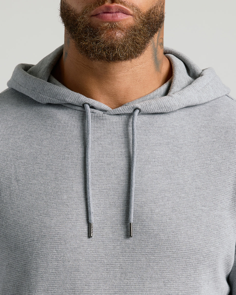 Heather Gray & Navy Waffle Hoodie 2-Pack