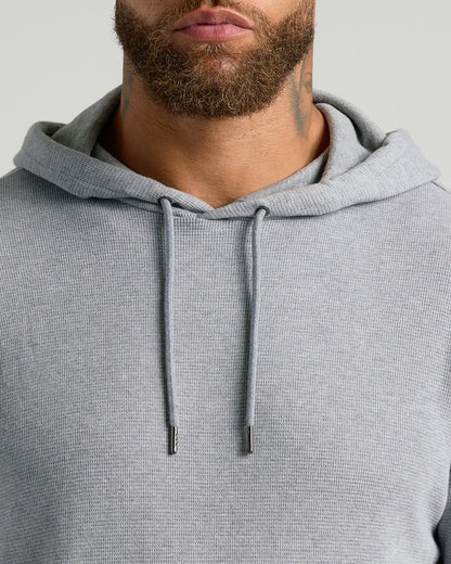 Heather Gray & Navy Waffle Hoodie 2-Pack