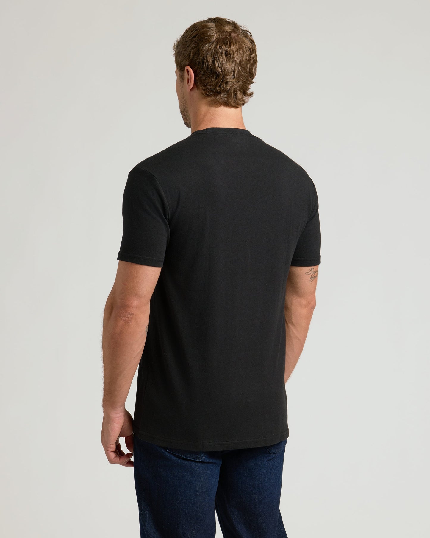 Black & White Classic Pocket Crew 2-Pack
