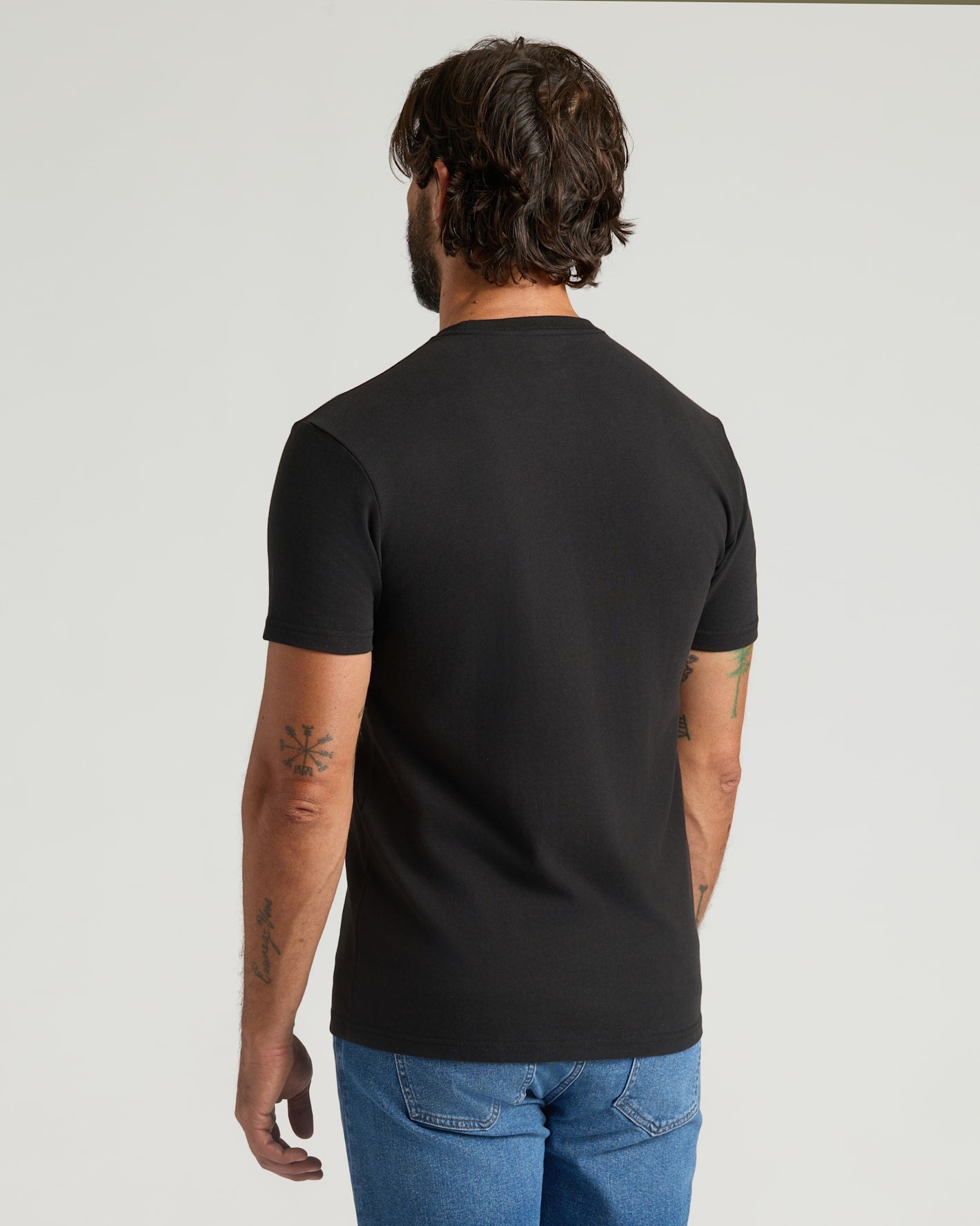 Black Heavyweight Pocket Crew