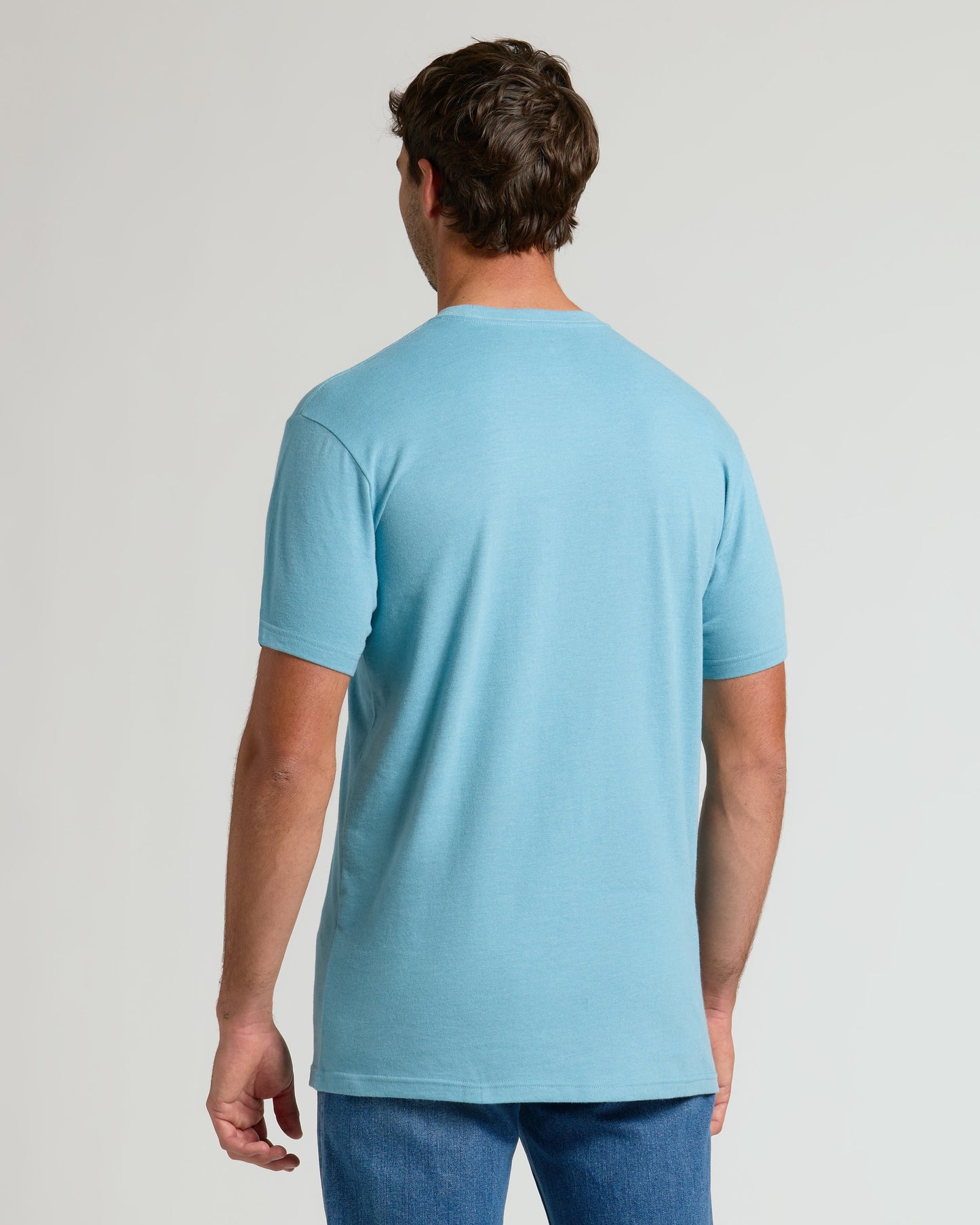 Heather Voyager Short Sleeve Tall Crew