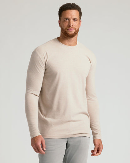Heather Truffle Tall Long Sleeve T Shirt