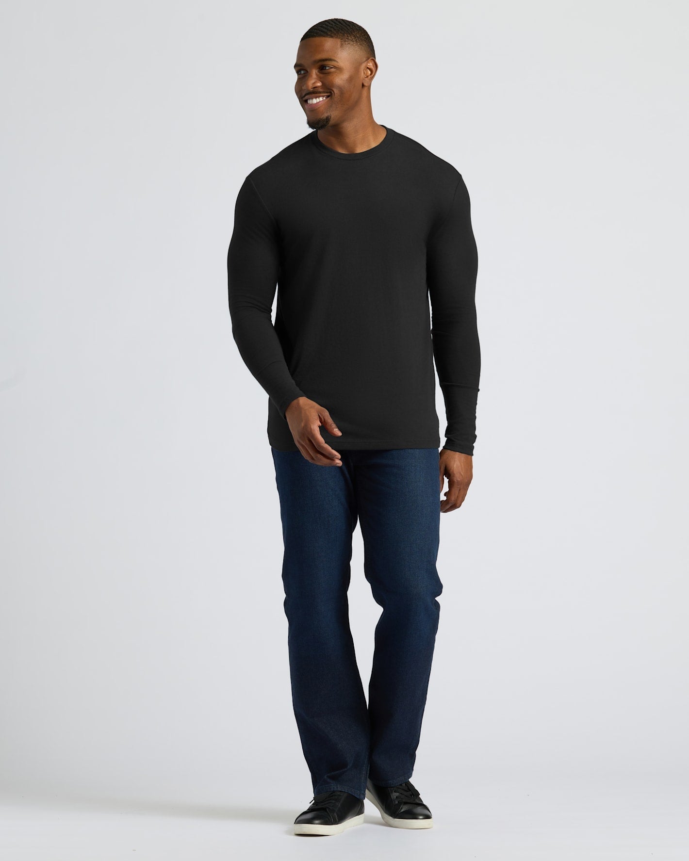 Black Tall Long Sleeve T-Shirt