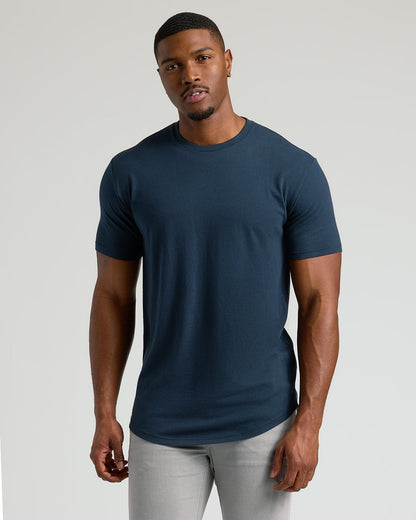 The Color Tall Curved Hem Crew 3-Pack
