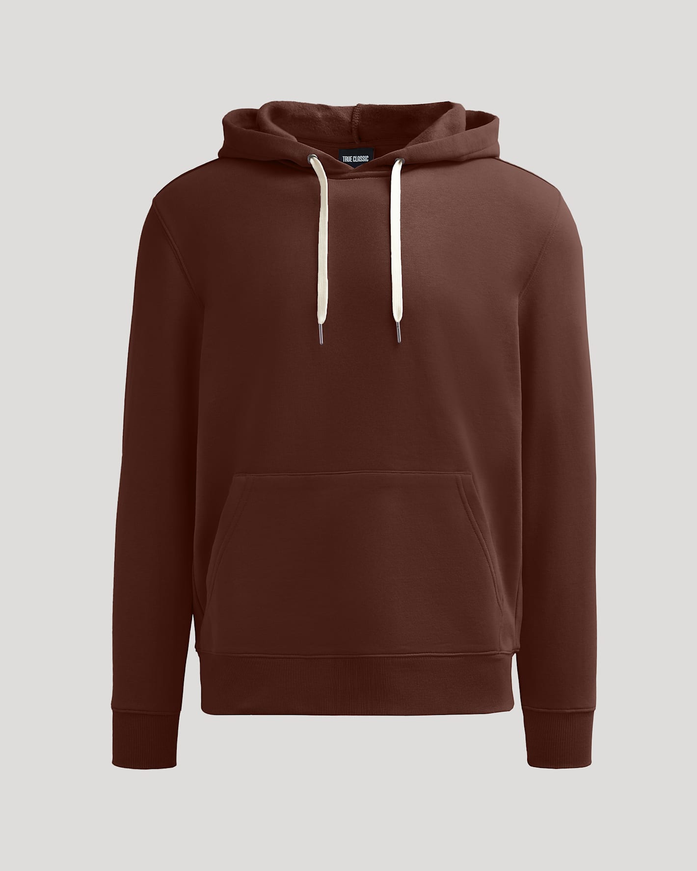 Carob Fleece French Terry Pullover Hoodie